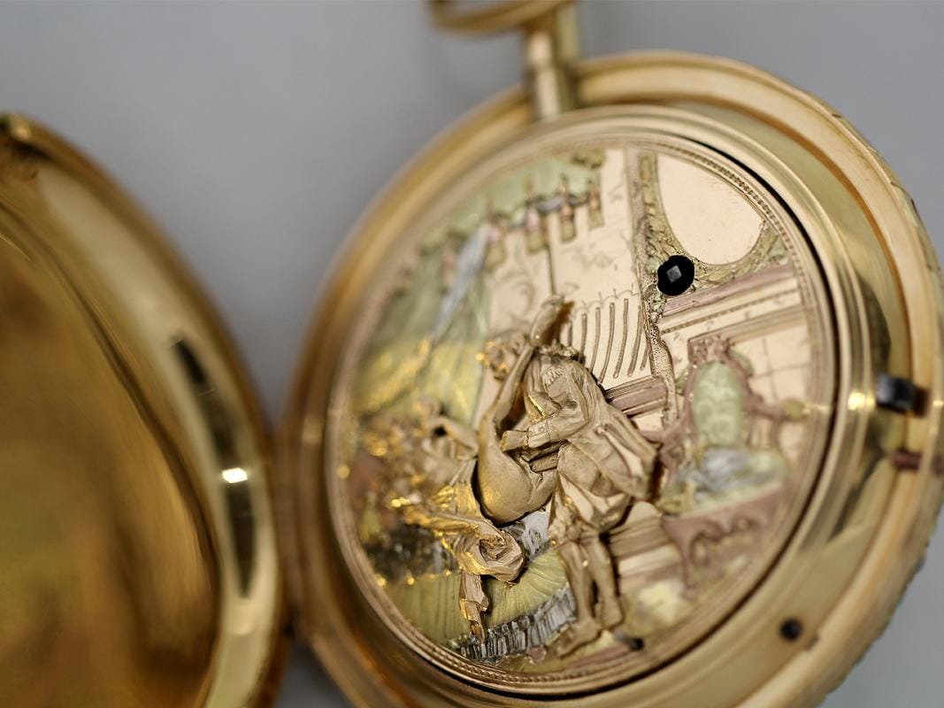 Erotic Pocket Watch Galerie Des Merveilles Jaquet Droz 