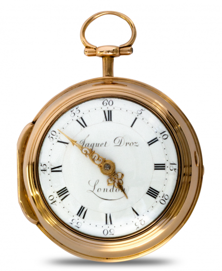 Часы с двойным корпусом из розового золота